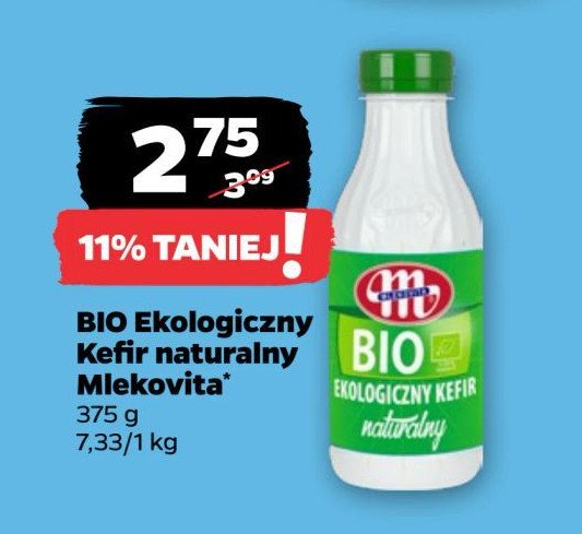 Kefir naturalny Mlekovita bio promocja