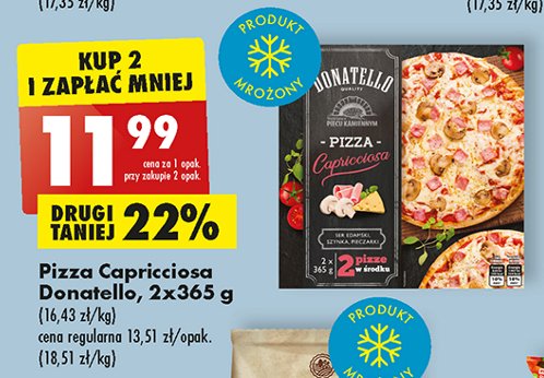 Pizza capricciosa Donatello pizza promocja