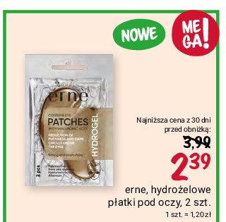 Płatki pod oczy hydrożelowe Erne promocja