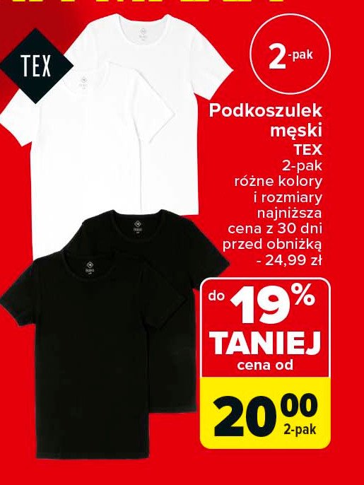 Podkoszulek męski Tex promocja