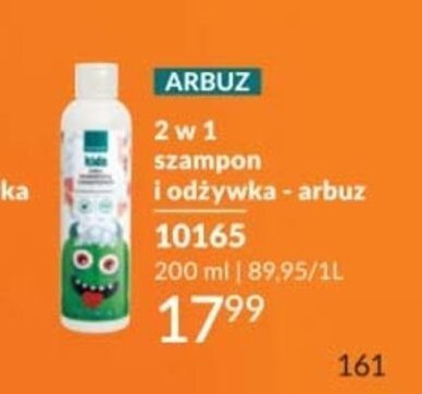 Szampon 2 w 1 i odżywka Avon Kids - arbuz promocja w AVON
