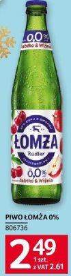 Piwo Łomża 0% 500 ml promocja w Selgros