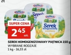 Serek homogenizowany naturalny Piątnica promocja