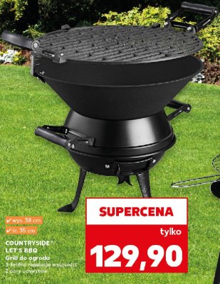 Grill ogrodowy 38 x 35 cm K-classic let's bbq promocja