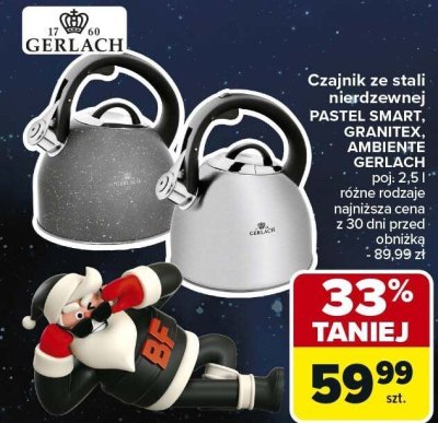 Czajnik ze stali nierdzewnej 3 l 2cook promocja w Carrefour