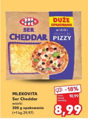 Ser Cheddar w bloku promocja w Kaufland