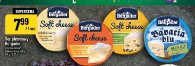 Ser pleśniowy Bergader Soft cheese promocja w POLOmarket