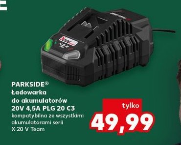 Ładowarka 20v Parkside promocja w Kaufland
