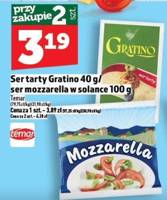 Ser mozzarella w solance Lemar 100g promocja w TOPAZ