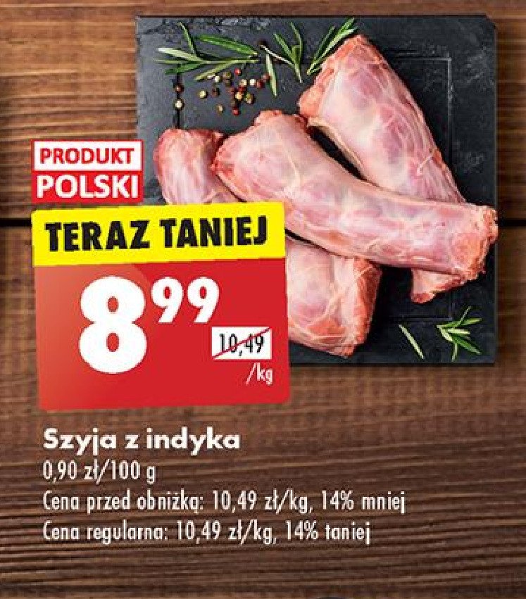 Szyja z indyka promocja