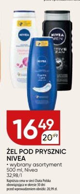 Żel pod prysznic Nivea creme aloe promocja w Chata Polska
