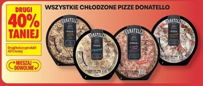 Wszystkie chłodzone pizze Donatello promocja w Biedronka