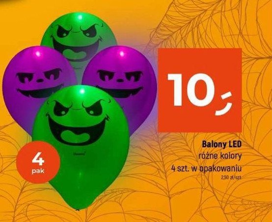 Balony led promocja w Dealz