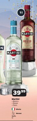 Wermut Martini Bianco promocja w Netto