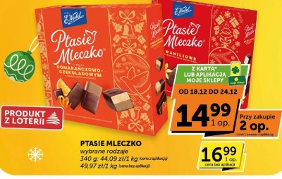 Czekolada Ptasie Mleczko pomarańczowo-czekoladowe promocja w Groszek