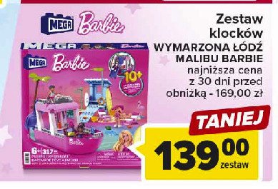 Klocki barbie wymarzona 艂贸d藕 malibu Mega bloks promocja