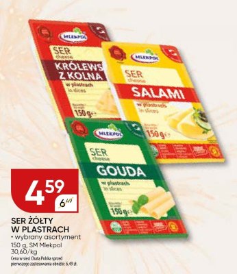 Ser żółty w plastrach SM Mlekpol promocja w Chata Polska