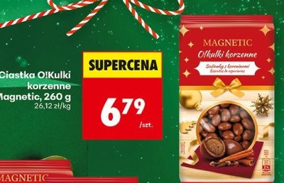 Ciastka O!kulki korzenne  promocja w Biedronka