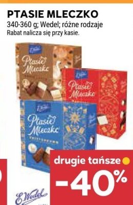 Ptasie mleczko Wedel różne rodzaje promocja w Stokrotka