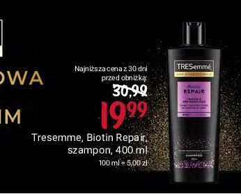 Szampon biotin + repair 7 Tresemme promocja