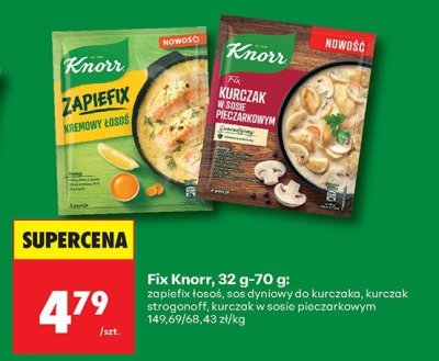 Fix kurczak w sosie pieczarkowym promocja w Biedronka