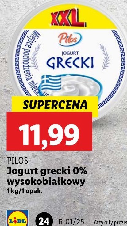 Jogurt grecki Pilos promocja