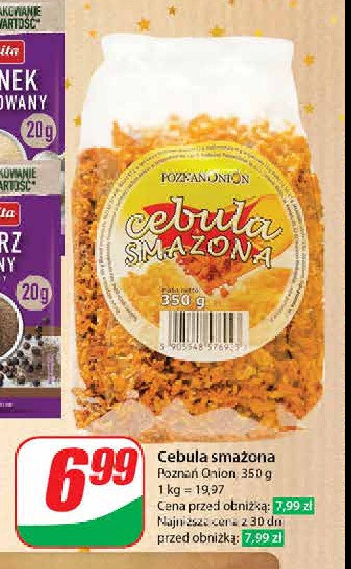 Cebula smażona POZNAŃ ONION promocja