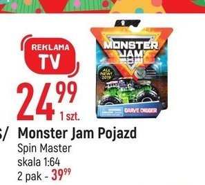 Auto monster jam 1:64 Spin master promocja