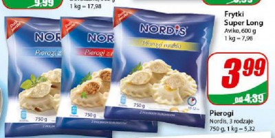 Pierogi z mi臋sem Nordis promocja