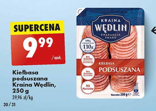 Kiełbasa podsuszana Kraina wędlin promocja