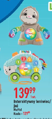 Koala interaktywny Fisher-price promocja