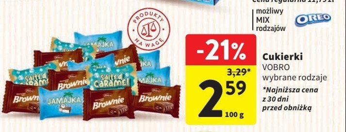 Cukierki Vobro jamajka promocja w Intermarche