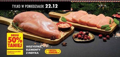 Indyk - wszystkie elementy promocja w Biedronka