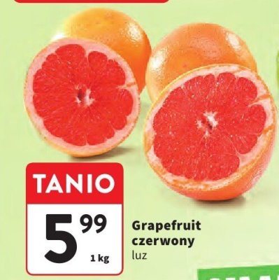 Grapefruit czerwony luz promocja w Intermarche