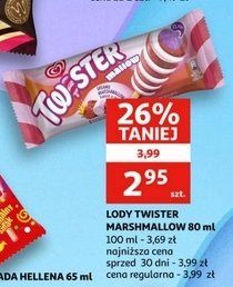 L贸d mallow Algida twister promocja
