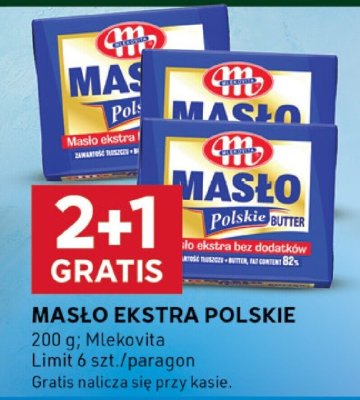Masło Mlekovita Polskie Extra promocja w Stokrotka