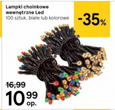 Lampki choinkowe led 100 lampek promocja