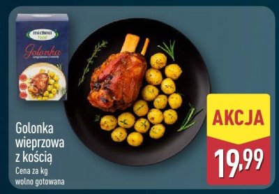 Golonka wieprzowa z kością wolno gotowana Aldi promocja w Aldi