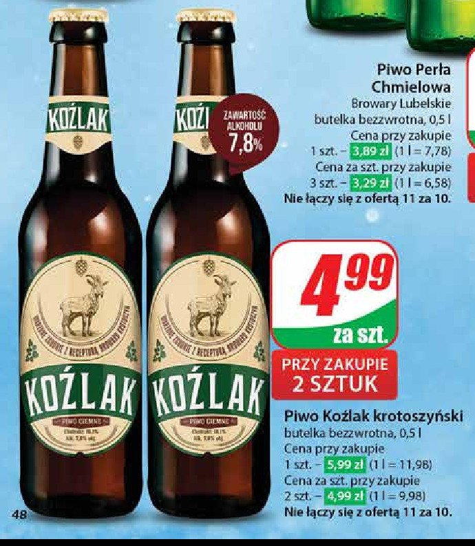 Piwo Koźlak krotoszyński promocja