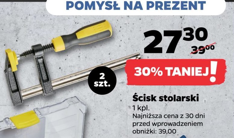 Ściski stolarskie Techliner promocja