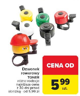 Dzwonek rowerowy promocja w Carrefour