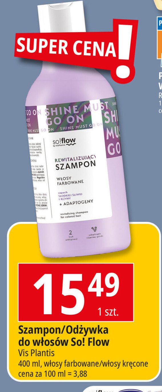 Szampon do w艂os贸w kr臋conych So!flow Vis plantis promocja