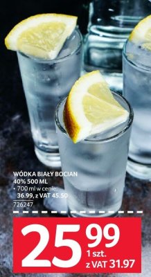 Wódka Biały Bocian 40% 500 ML promocja w Selgros