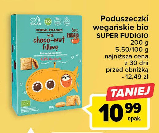 P艂atki kukurydziane z p艂atkami w czekoladzie Super fudgio promocja