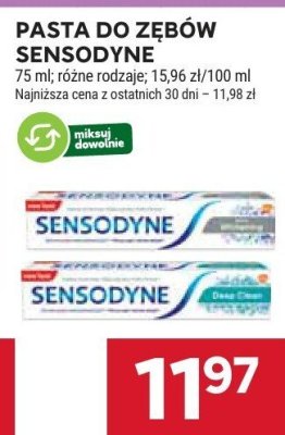 Pasta do zębów Sensodyne promocja w Stokrotka