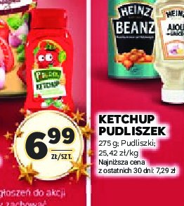 Ketchup łagodny Pudliszek promocja w Stokrotka