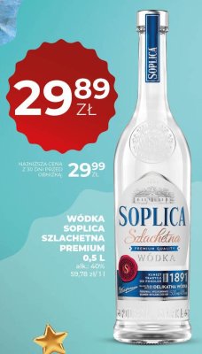 Wódka Soplica Szlachetna Premium 0,5 L promocja w Duży Ben