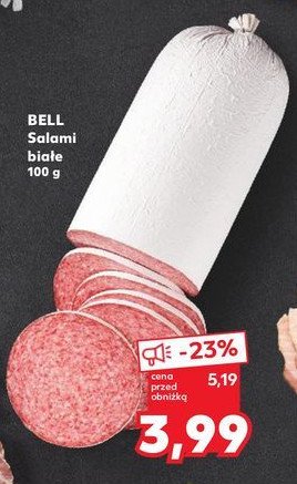 Salami białe Bell polska promocja