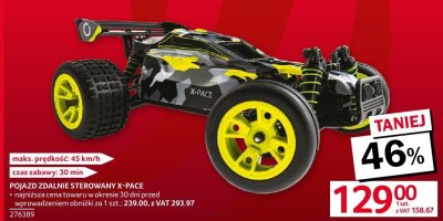 Pojazd zdalnie sterowany X-Pace promocja w Selgros