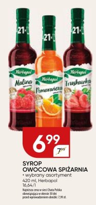 Syrop owocowa spiżarnia wybrany asortyment Herbapol promocja w Chata Polska